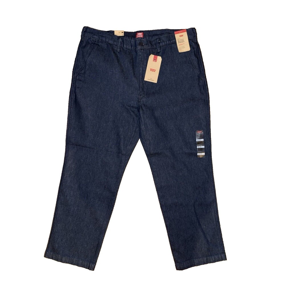 NWT Levi's Mens 38x30 XX Chino Relaxed Straight Leg Denim Jeans